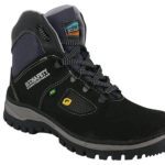 Botina nobuck preto- Ecosafety