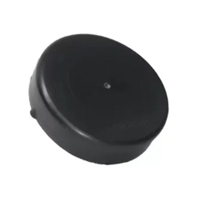 Tampa eixo central fechada para betoneira. Peça original, resistente e ideal para proteger o eixo e prolongar a vida útil do equipamento.