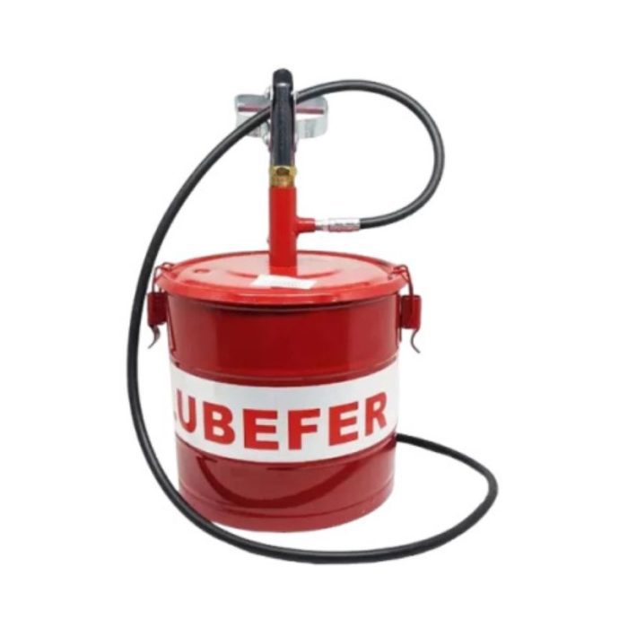 Bomba de graxa maual Lubefer 8kg com mangueira