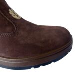 Botina Nobuck café soft flex Patureba