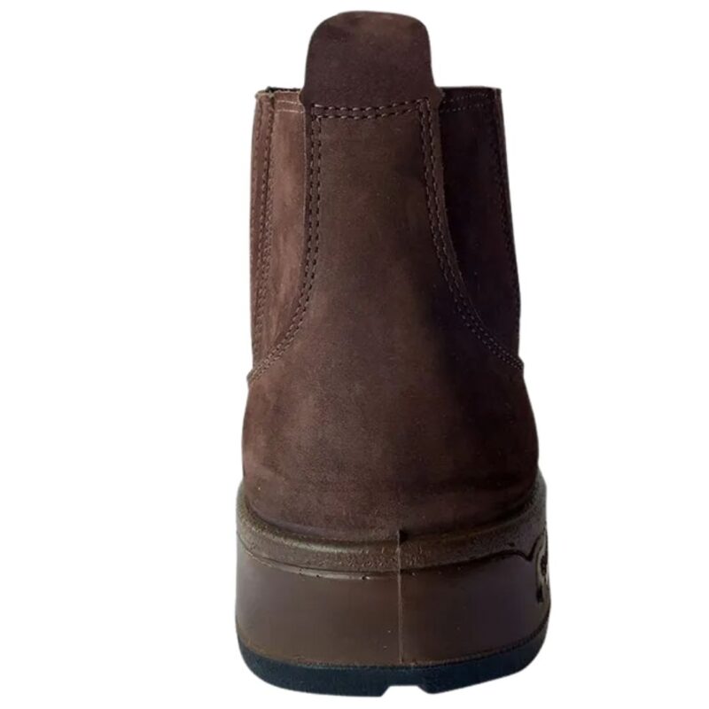 Botina Nobuck café soft flex Patureba