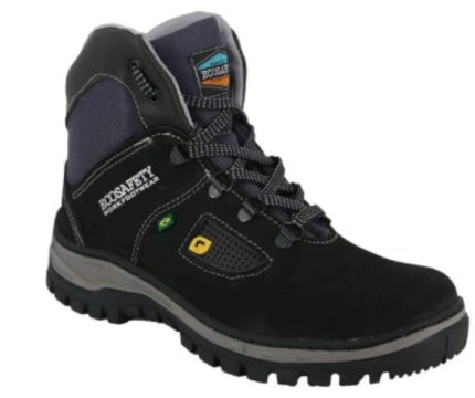 Botina nobuck preto- Ecosafety