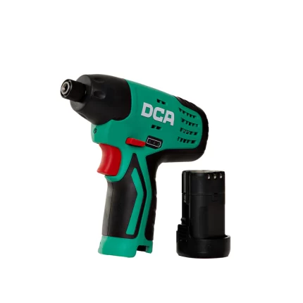 Parafusadeira de impacto à bateria 1/4 2AHX2 12V-DCA