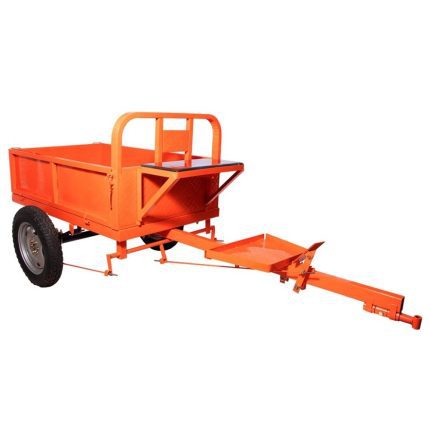 Carreta agrícola com capacidade 500KG para motocultivador -Vulcan