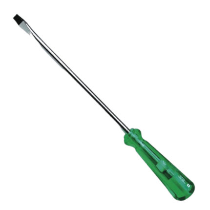 A chave de fenda 1/4" x 5" da NOLL é ideal para montagens, reparos e manutenções. Produzida com haste de aço temperado e cabo ergonômico, proporciona resistência, segurança e conforto durante o uso. Versátil e durável, atende tanto profissionais quanto usuários domésticos.