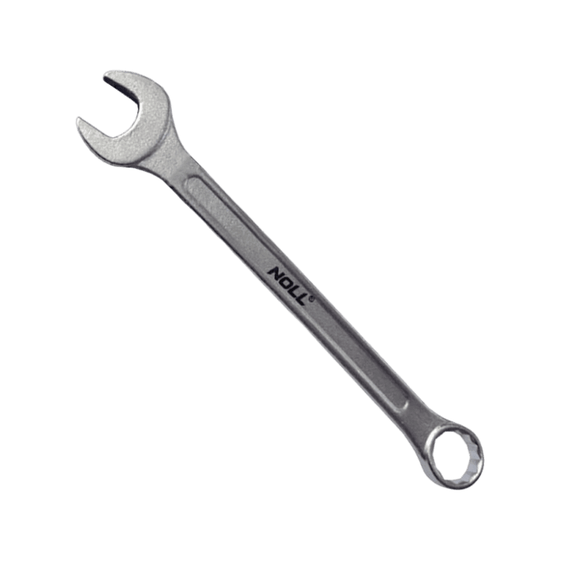 Chave Combinada 10MM NOLL com ponta fixa e estriada, ideal para serviços de manutenção e montage