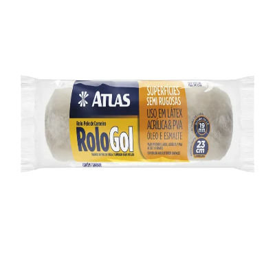 rolo para pintura lã carneiro 23cm