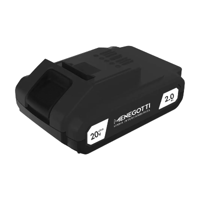 Bateria 20V 2.0Ah Intercambiável Menegotti