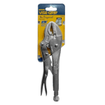 O Alicate Pressão Reto/Curvo 10" - Vise Grip é uma ferramenta essencial para profissionais que buscam firmeza e controle em trabalho