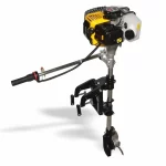 Motor de popa BFG 52CC 2T com alta potência e fácil manuseio. Ideal para pequenas embarcações, garantindo desempenho e economia.