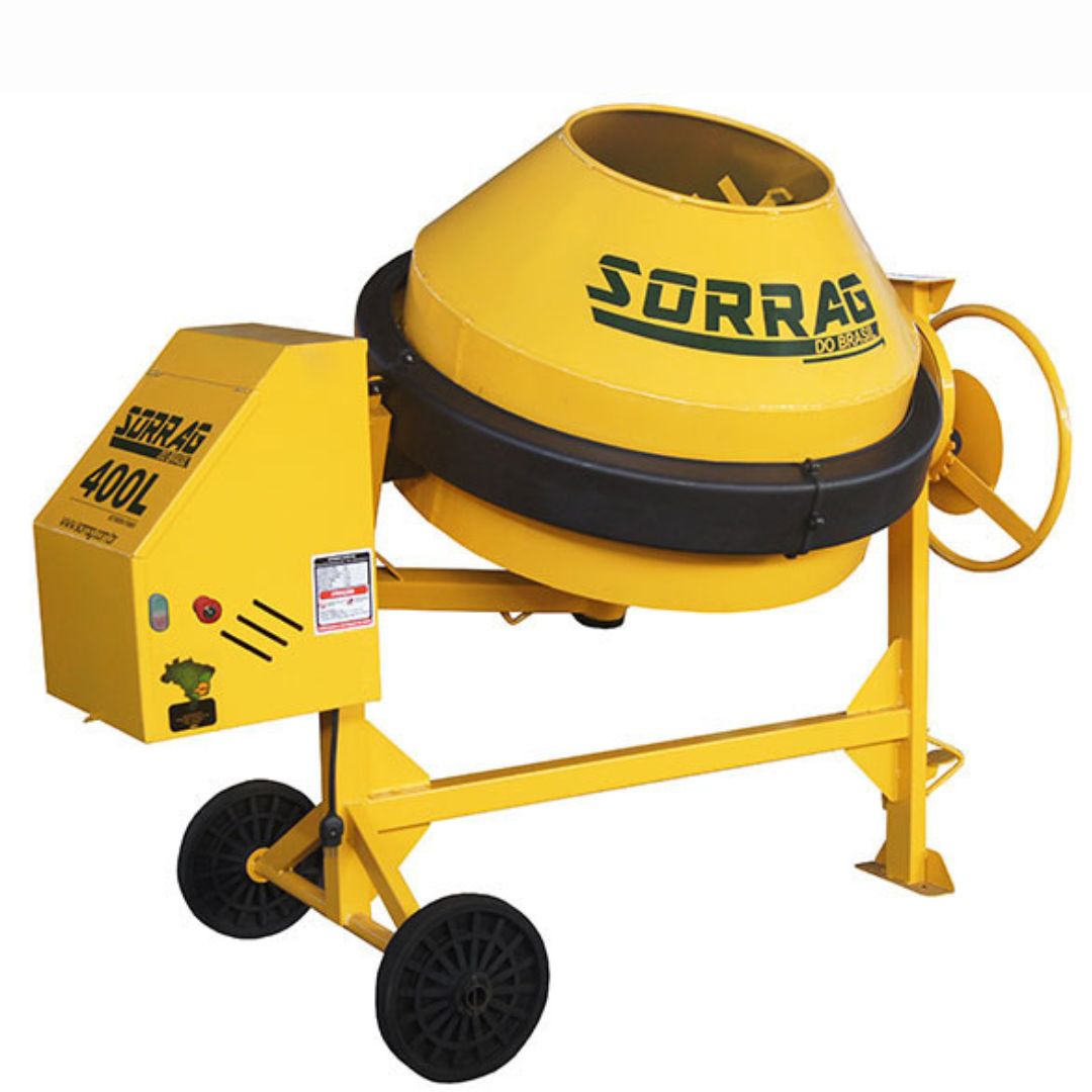 Descubra a Betoneira Power Com Motor 400LTS da Sorrag, que entrega potência, estabilidade e ótimo rendimento para obras. Conheça os benefícios e garanta uma mistura homogênea com excelente custo-benefício.