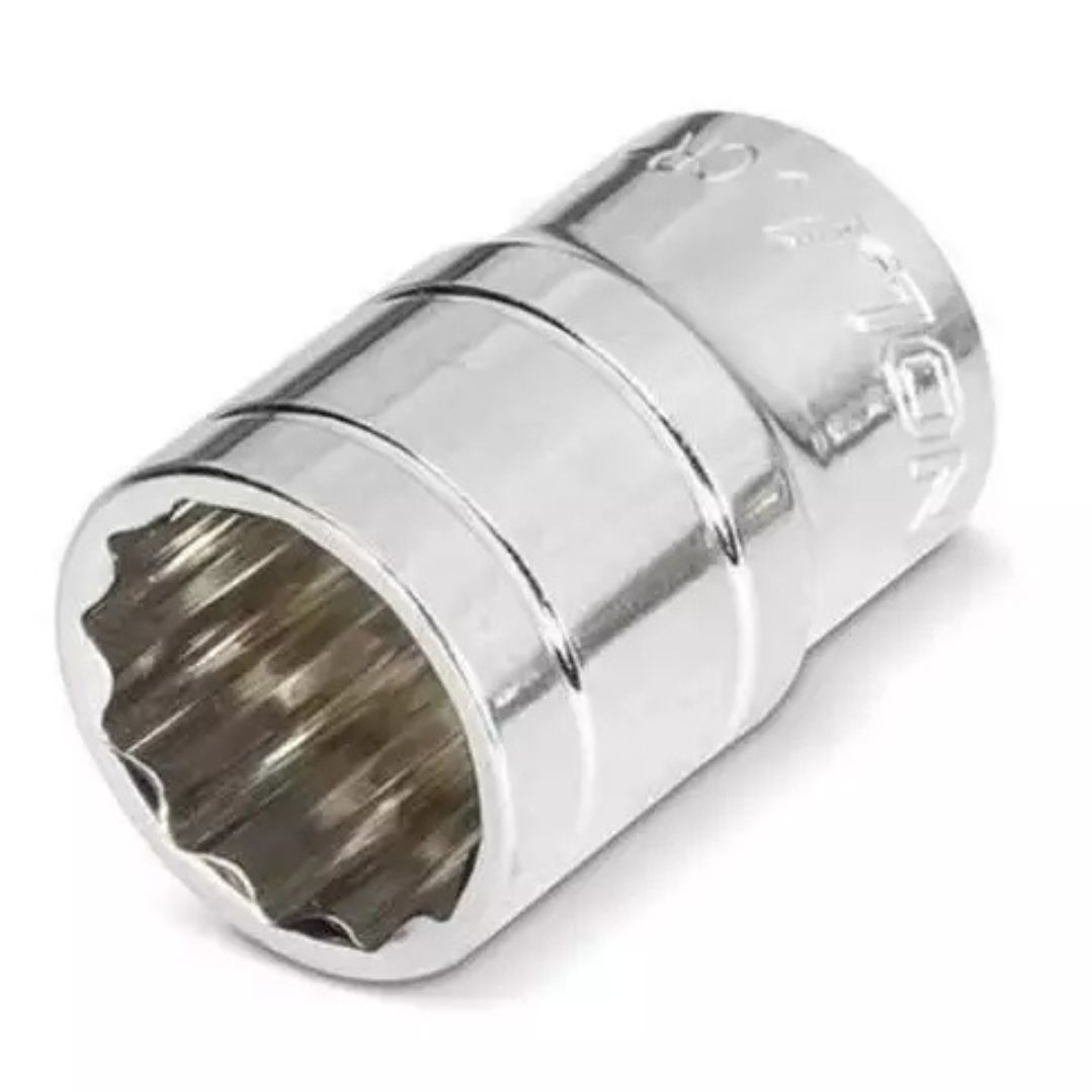 Soquete longo estriado 17MM