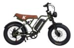 Bicicleta elétrica 750w -48v-Explorer- verde Bateria de lítio-Konnan.